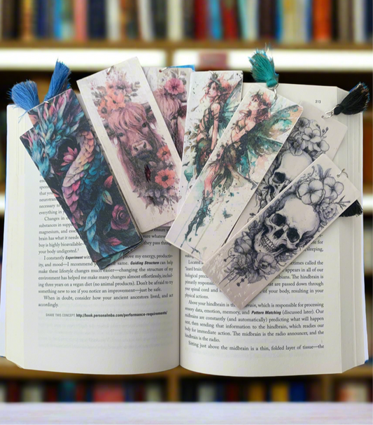 Book markers polymer clay