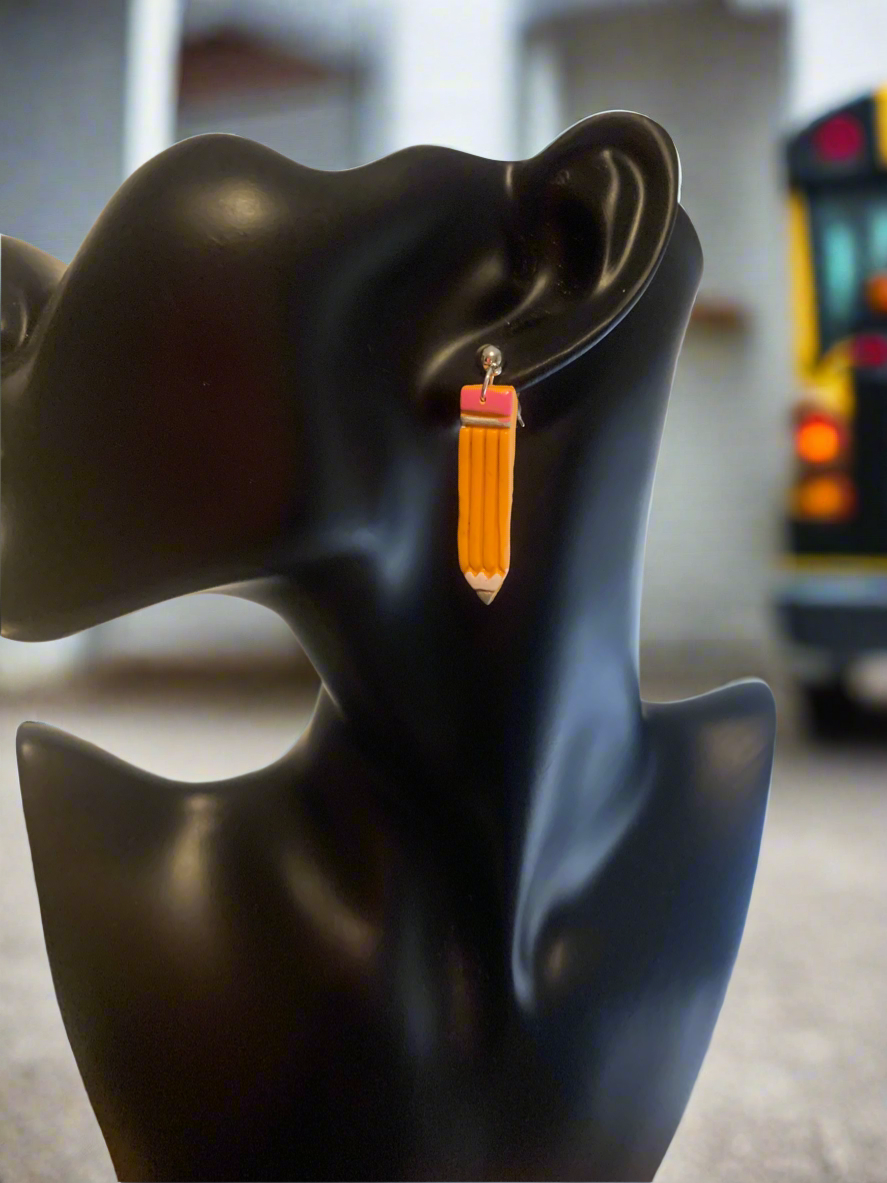 Pencil earrings