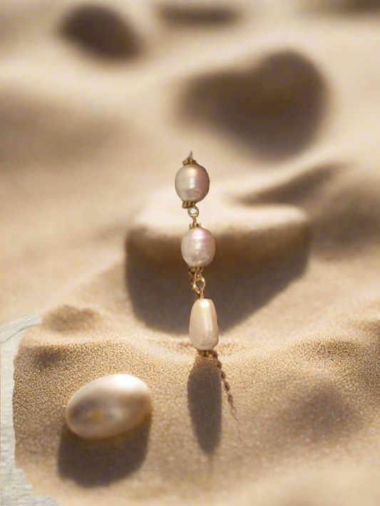 Pearl earrings