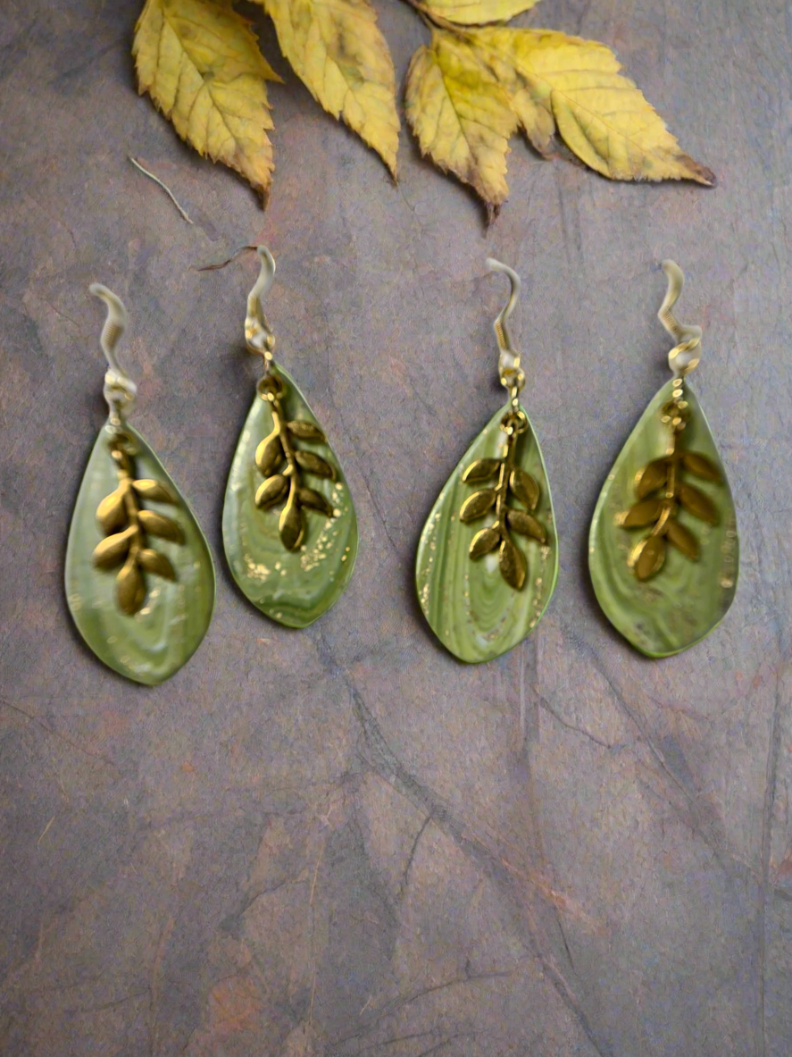 Twilight Leaves earrings