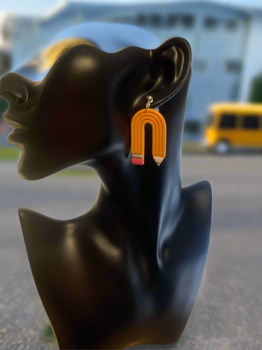 Pencil earrings