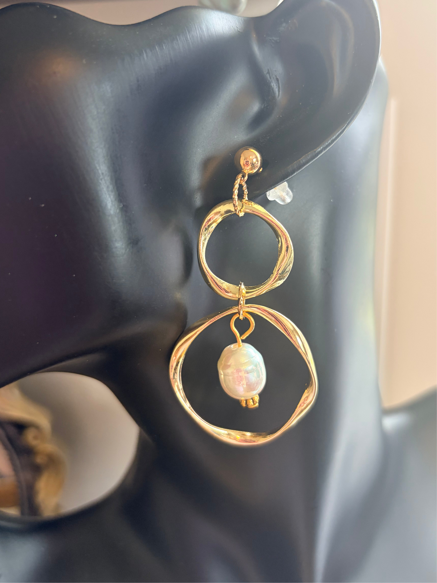 Pearl Eclipse earrings