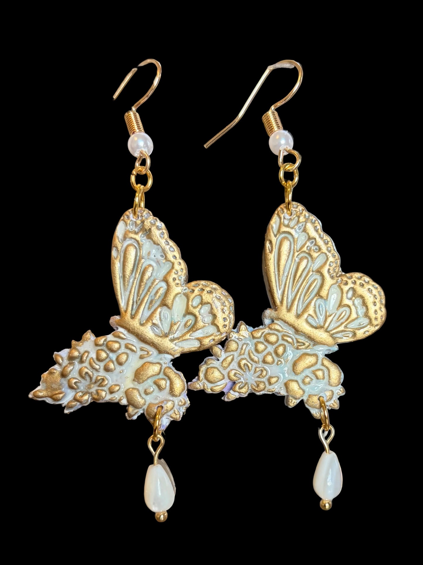 Golden butterflies