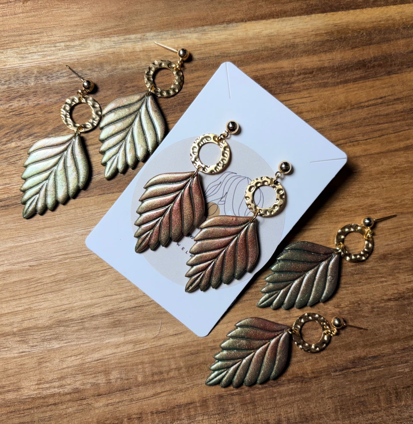 Autumn Leaf earrings