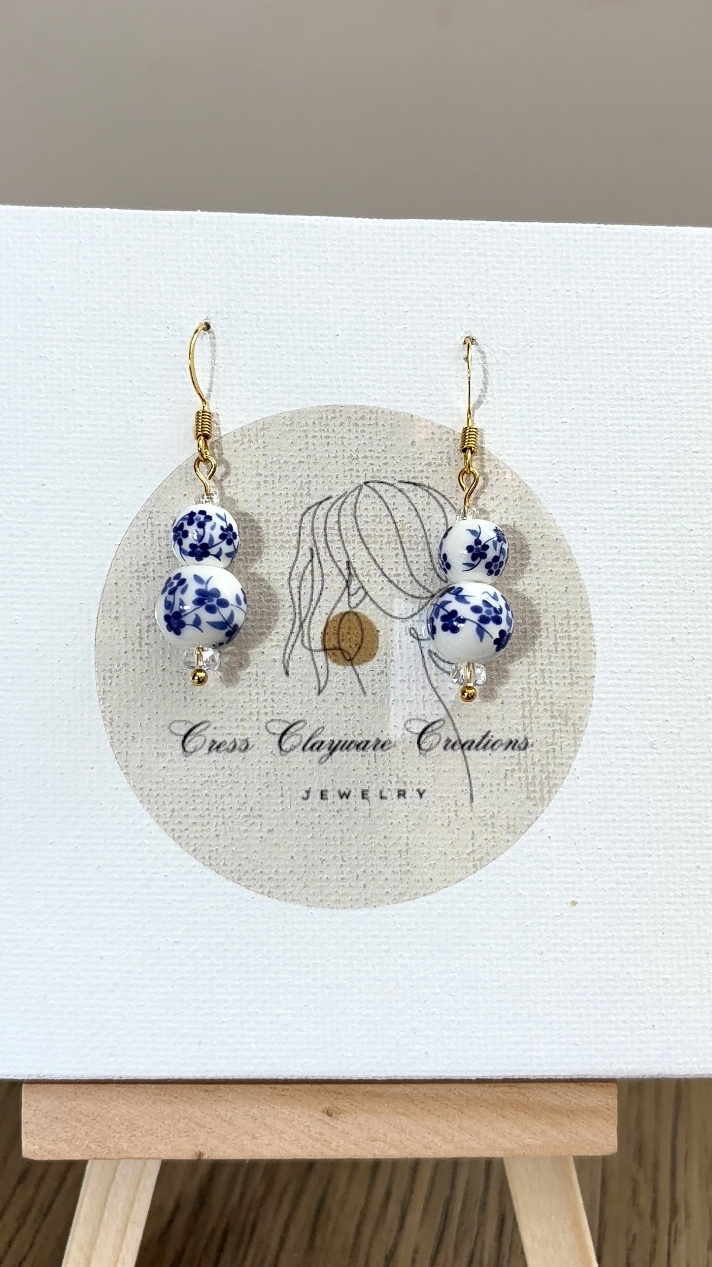 Blue bell crystal drops