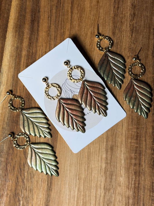 Autumn Leaf earrings
