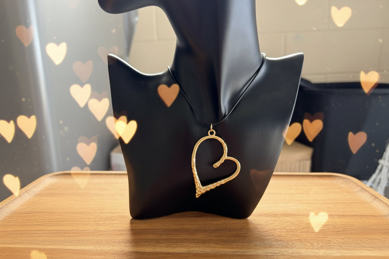 Golden Heart Necklace