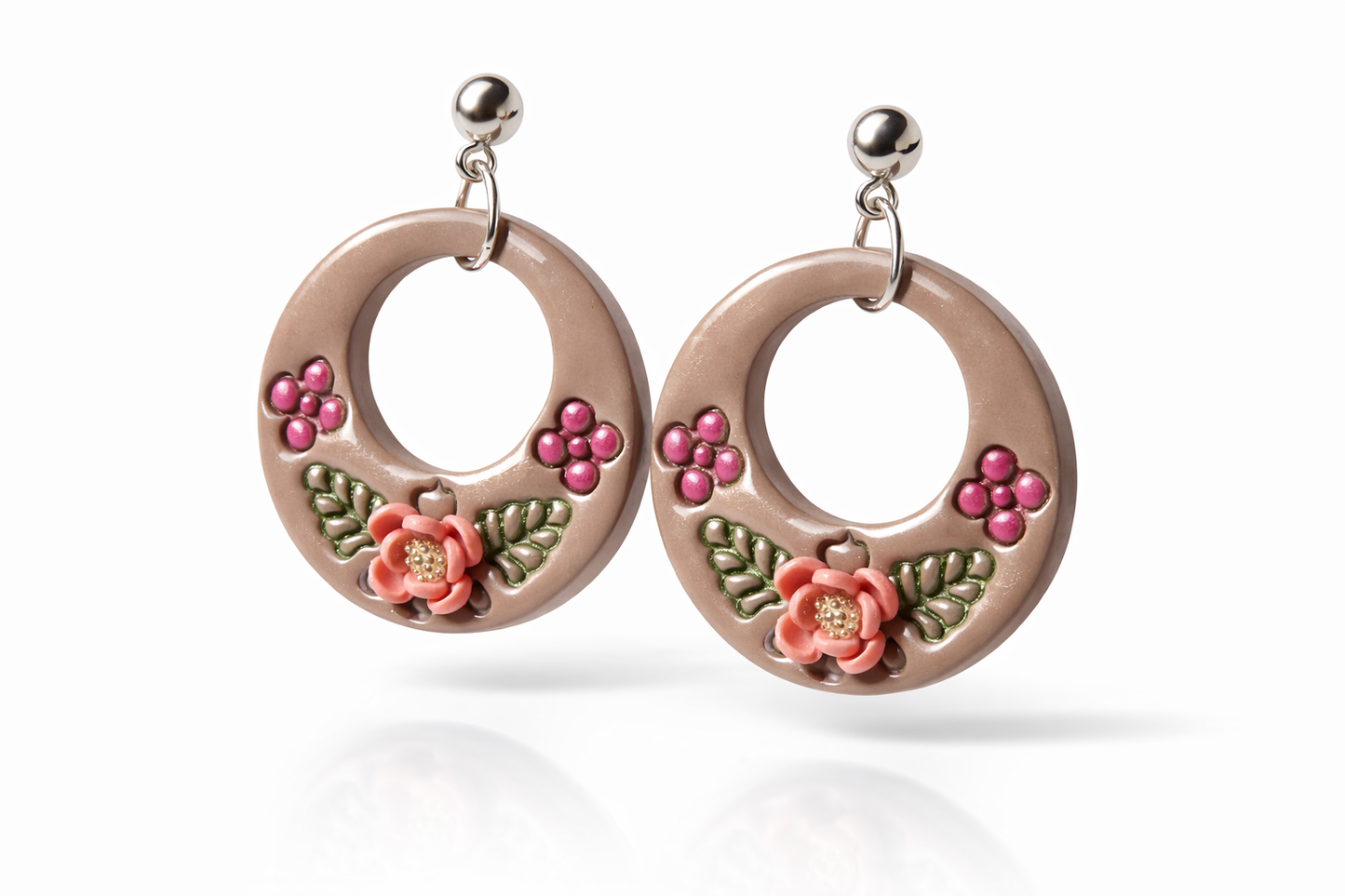 Rosy daydream hoops