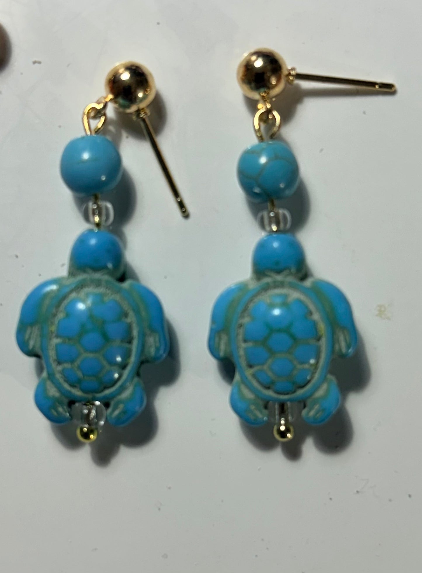 Tiny stone sea turtles