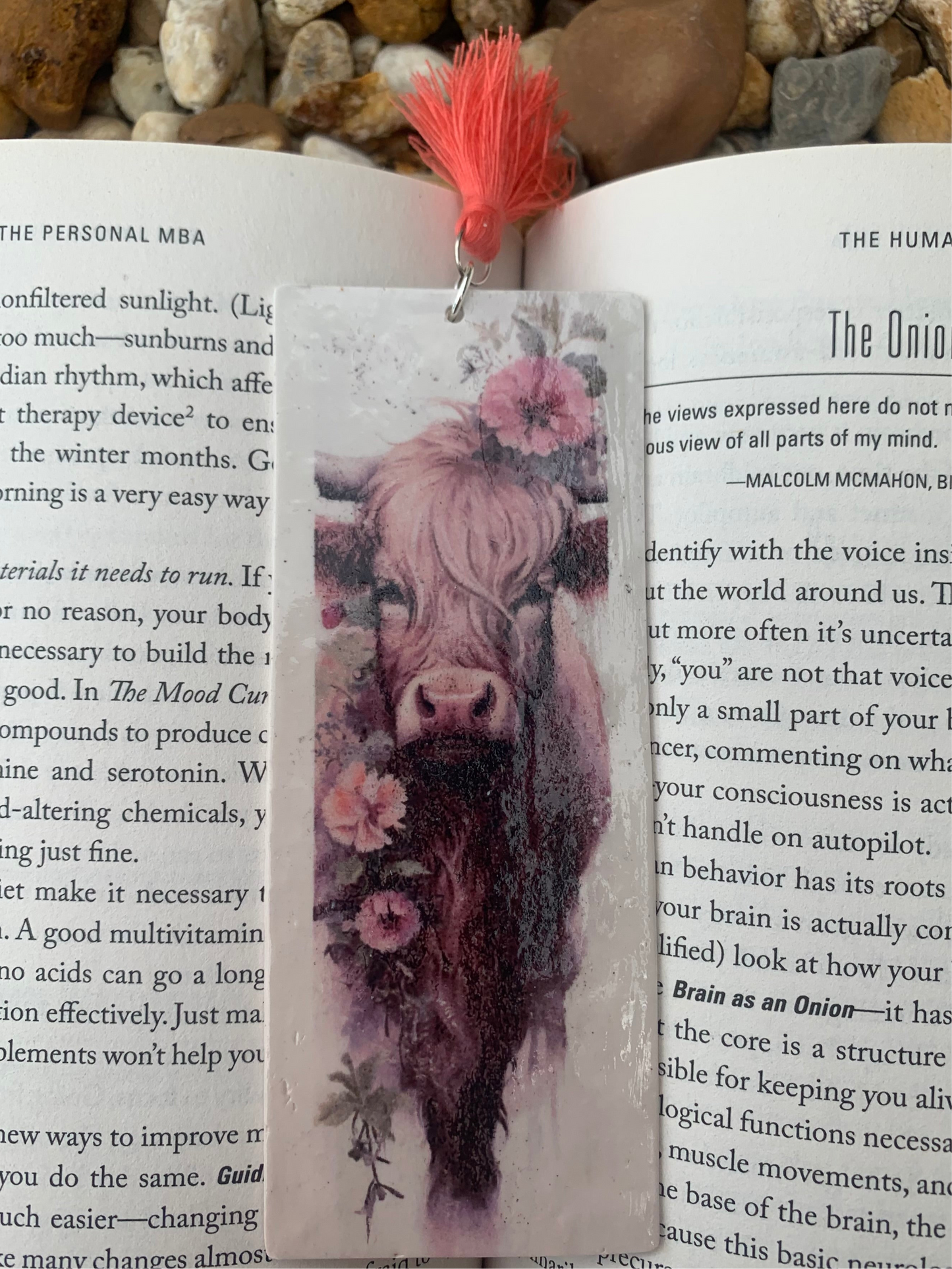 Book markers polymer clay