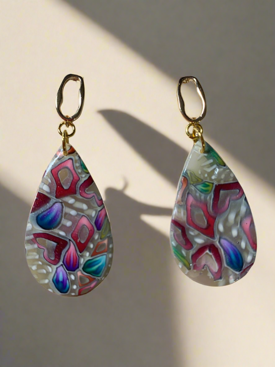 Moonlit Confetti earrings