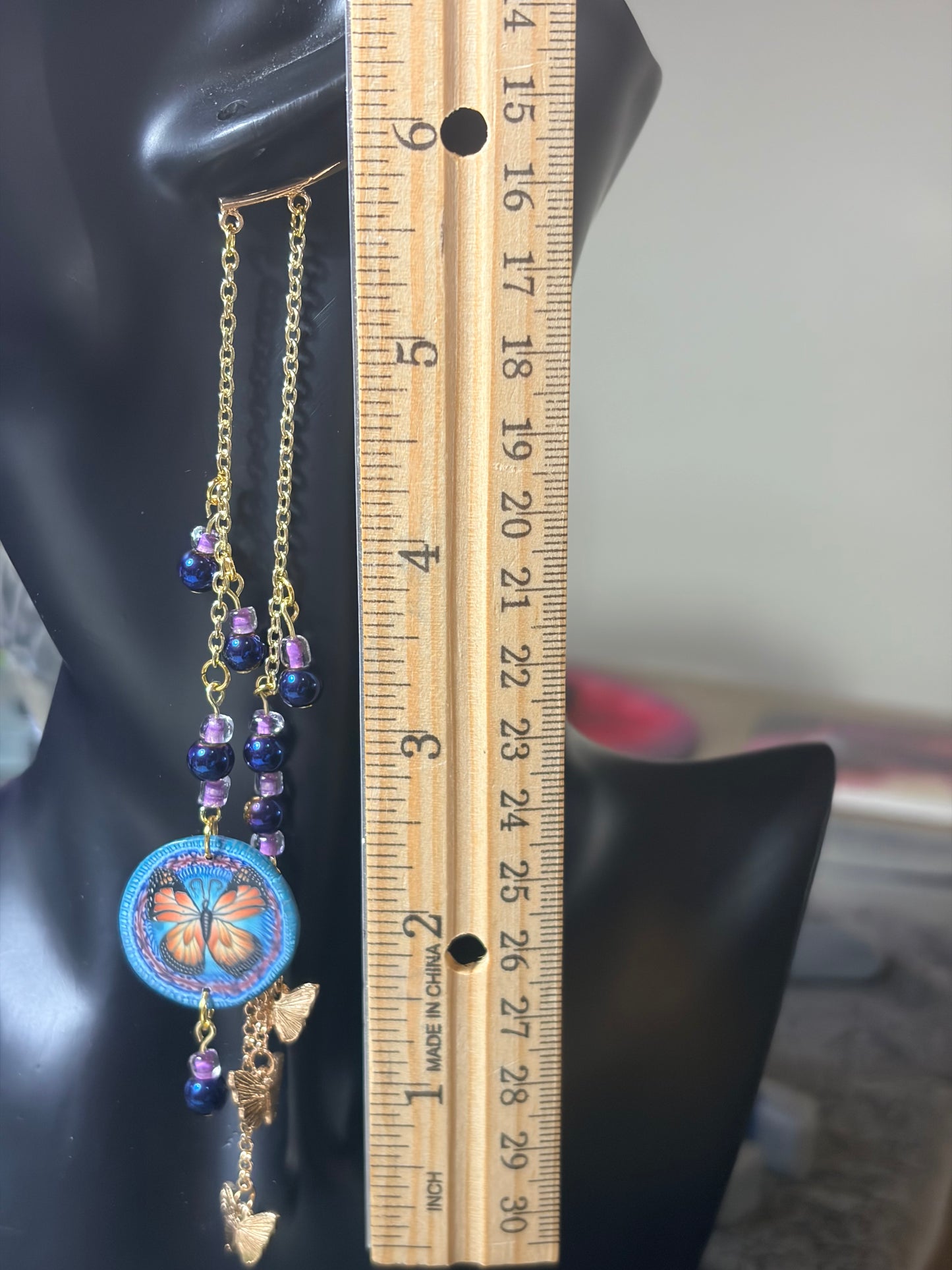 Ear Cuff wrap-Non piecing Butterflies