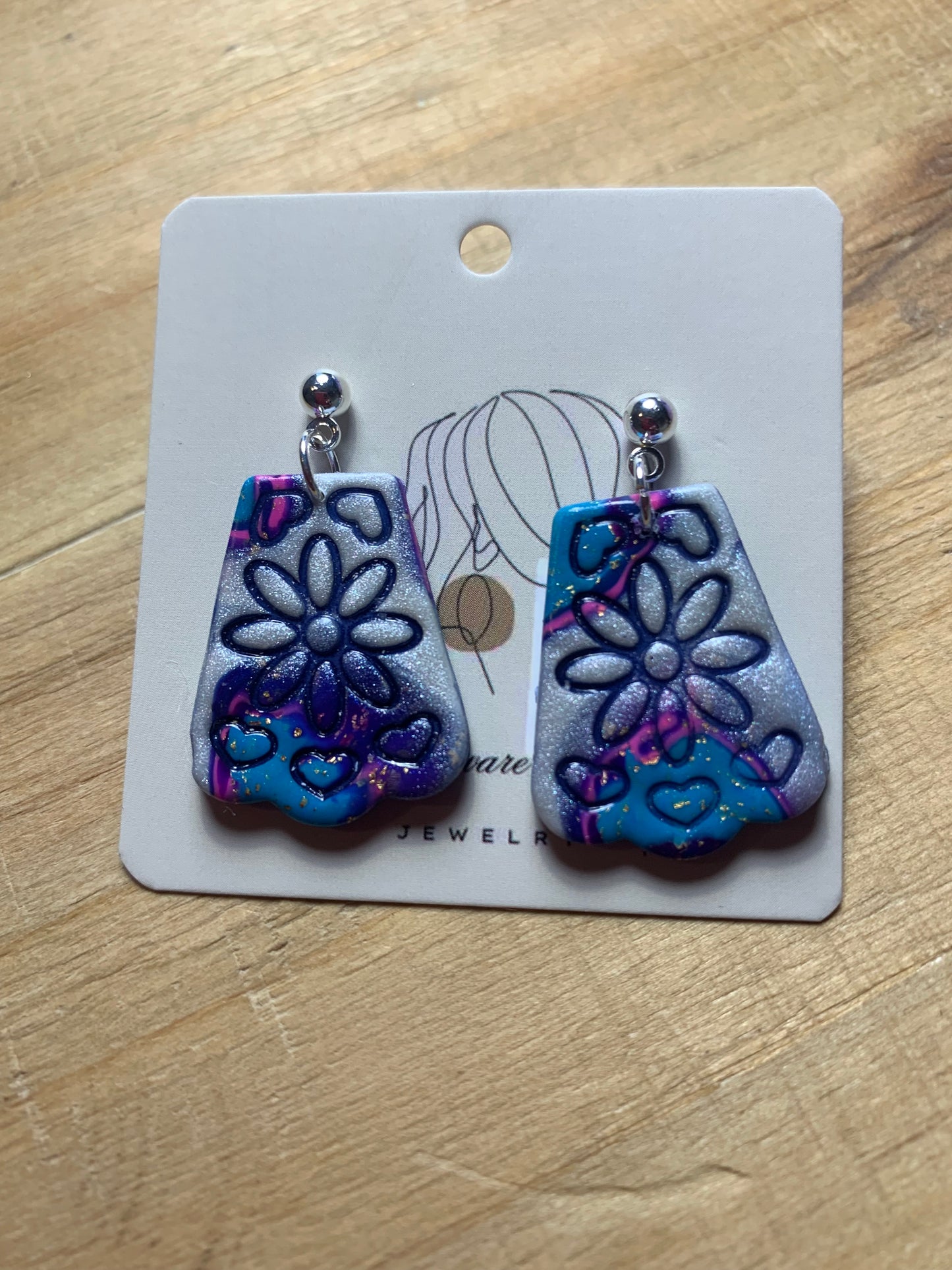 Hispanic Flair flower earrings