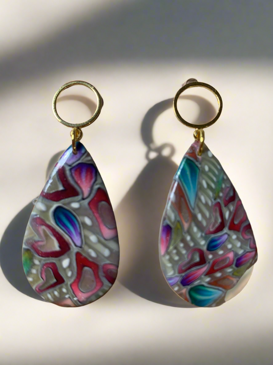 Moonlit Confetti earrings