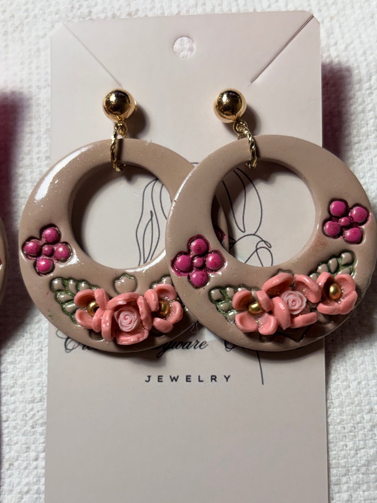 Rosy daydream hoops