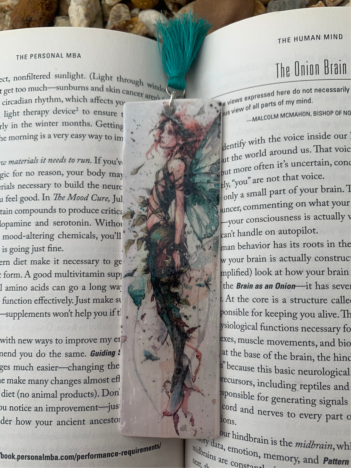 Book markers polymer clay