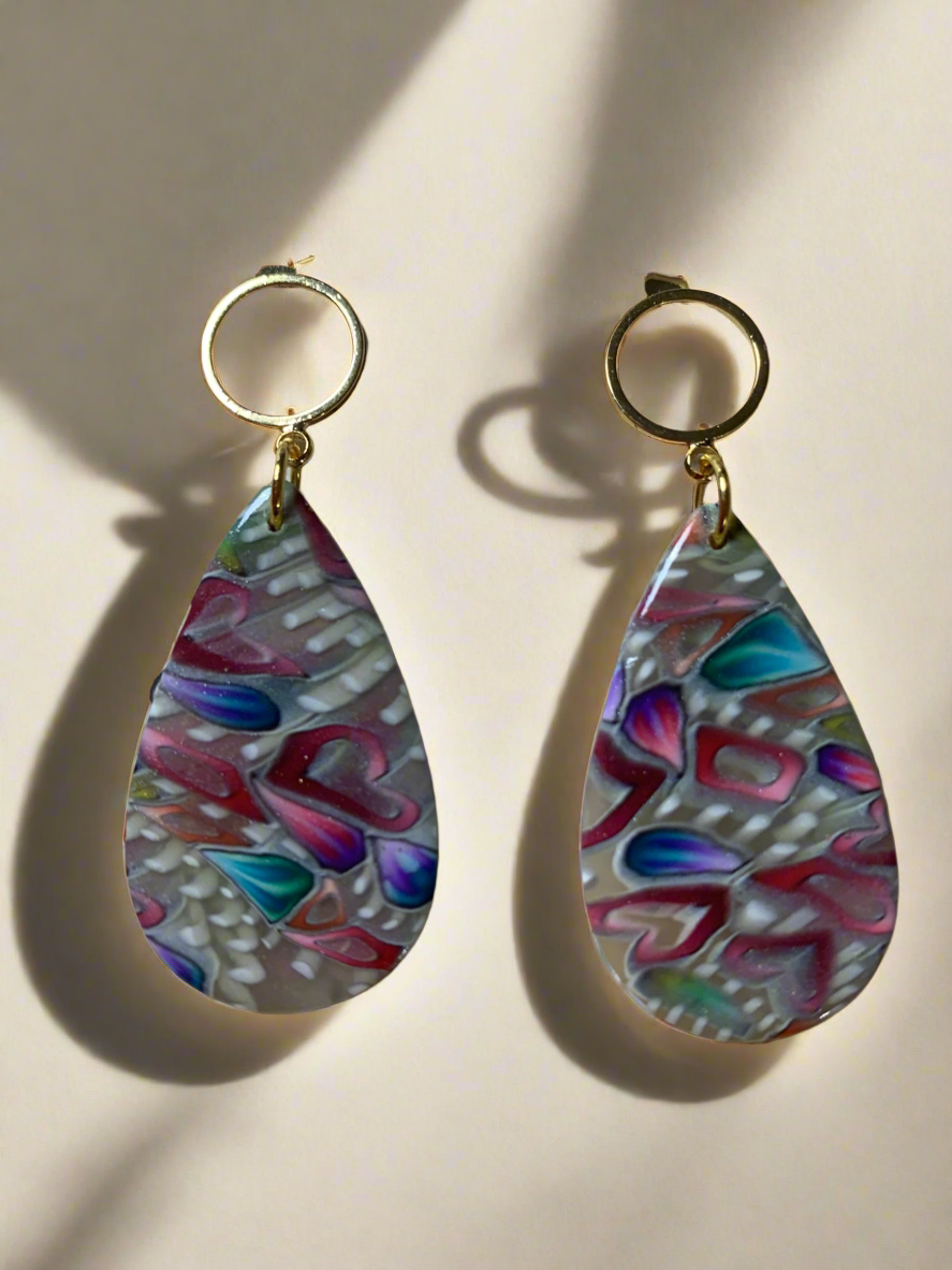 Moonlit Confetti earrings
