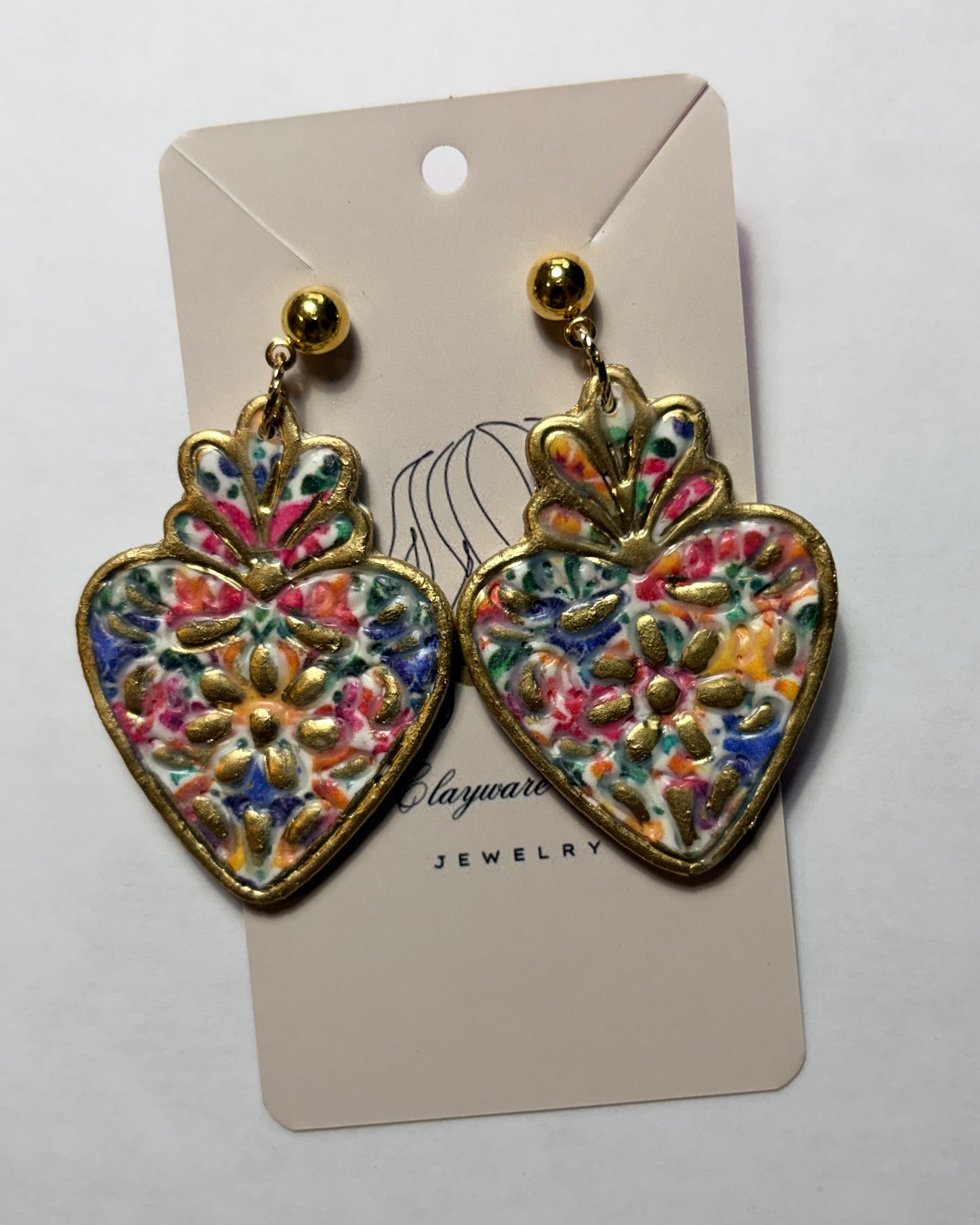 Corazón earrings