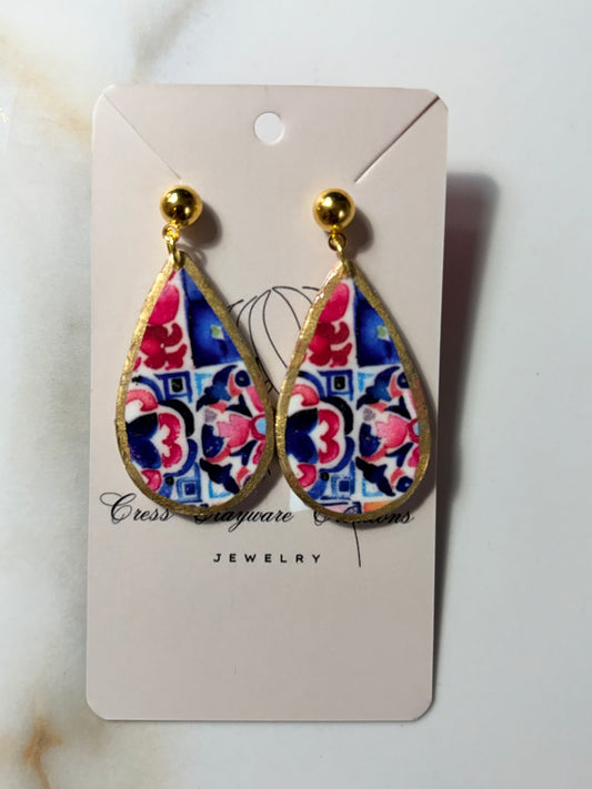 Fiesta teardrop earrings