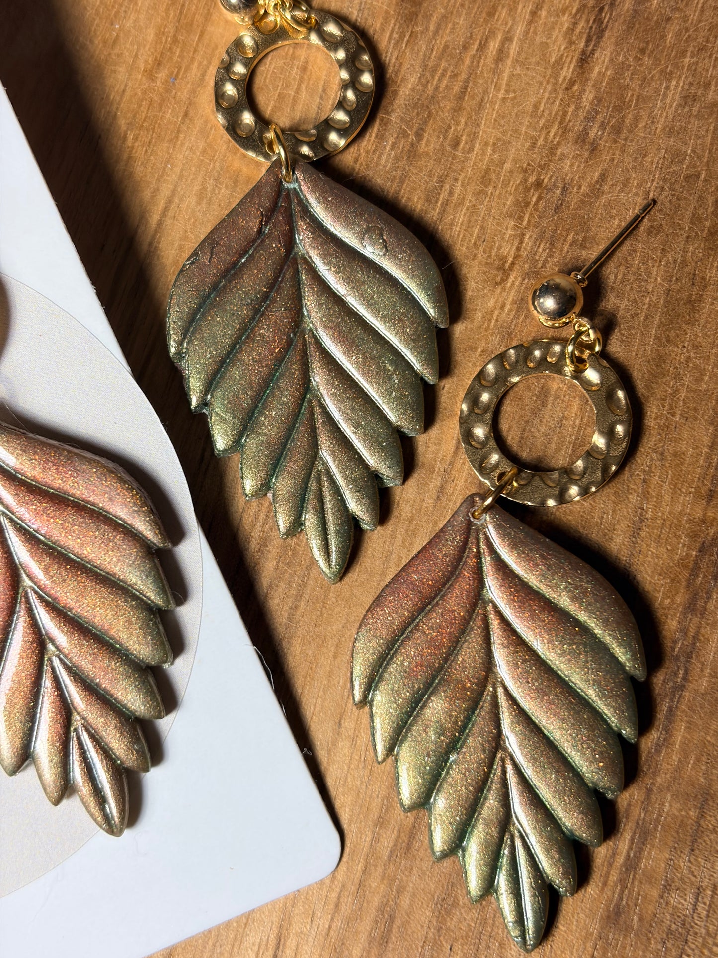 Autumn Leaf earrings