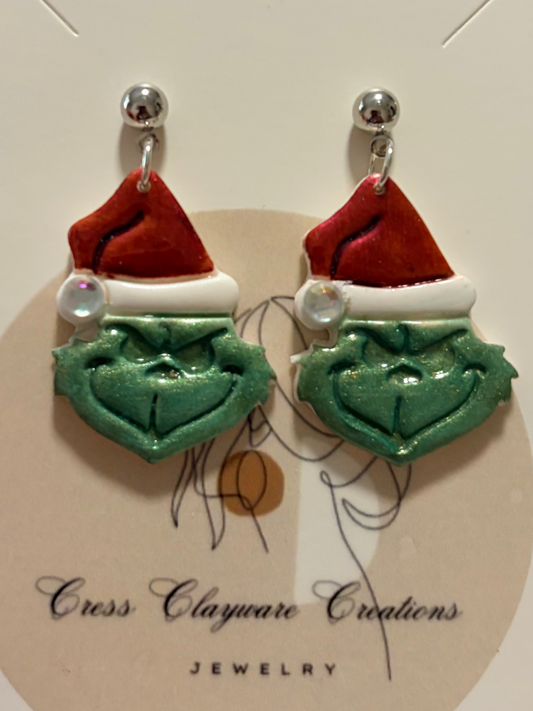 Grinch clay