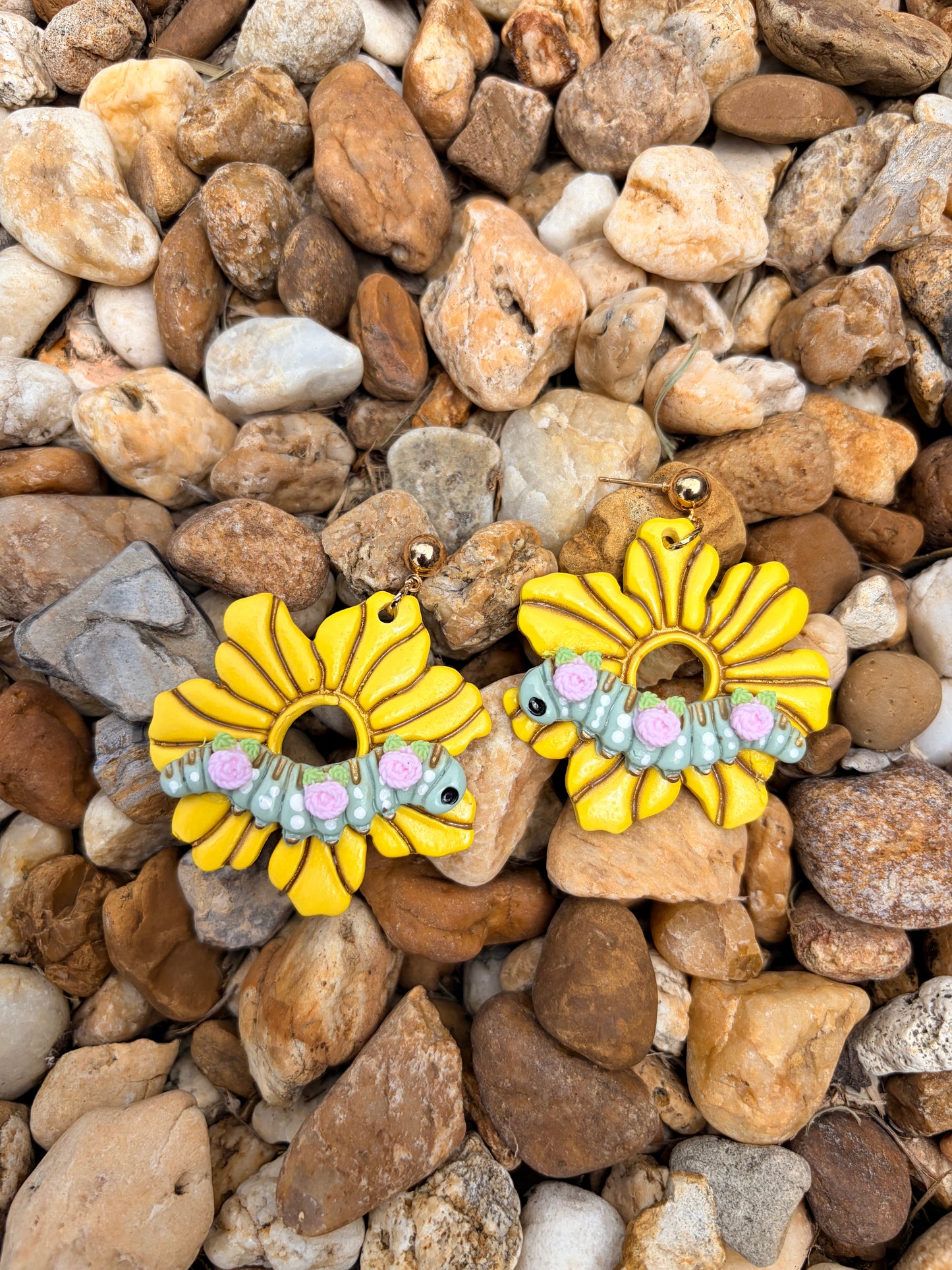 Bug blossoms earrings