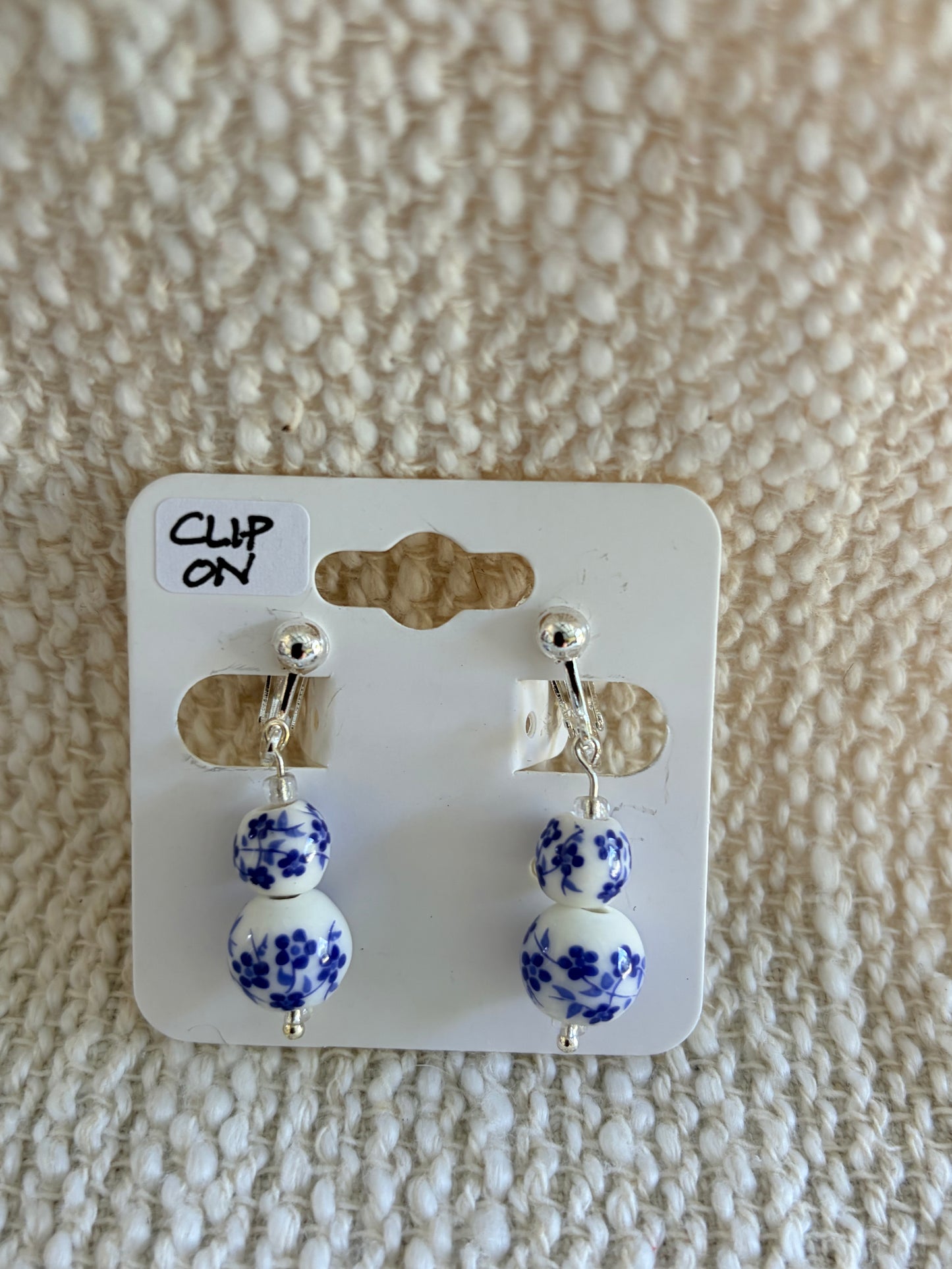Clip on earrings