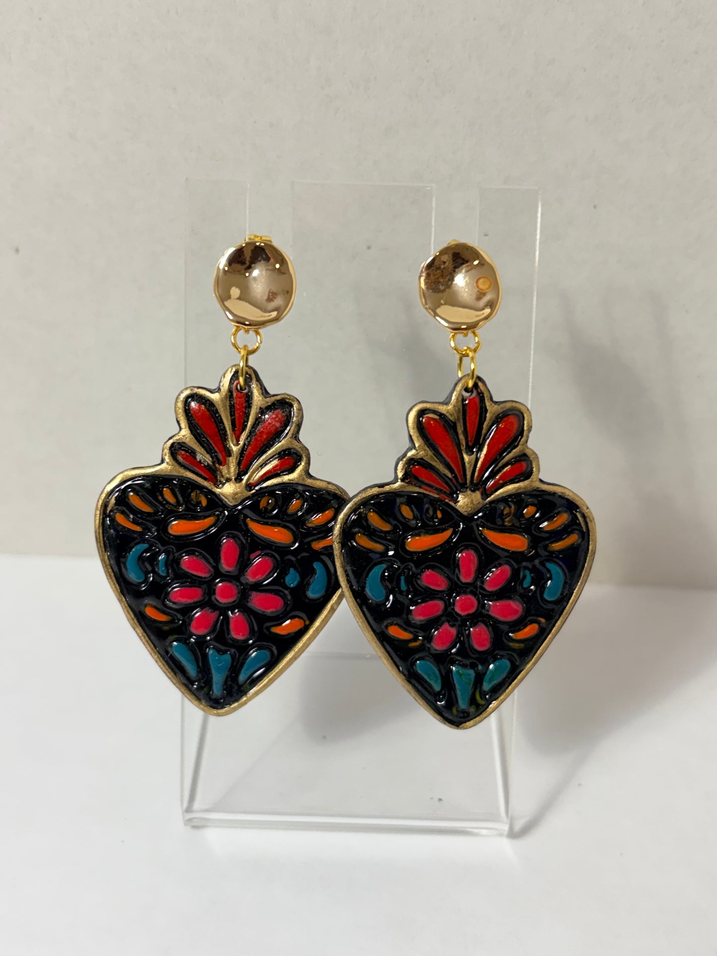 Corazón earrings