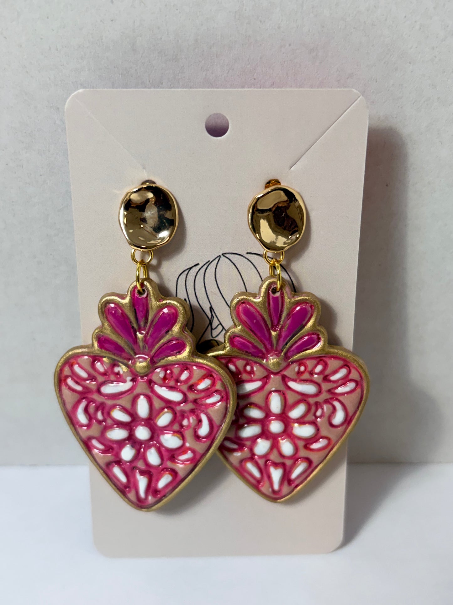 Corazón earrings