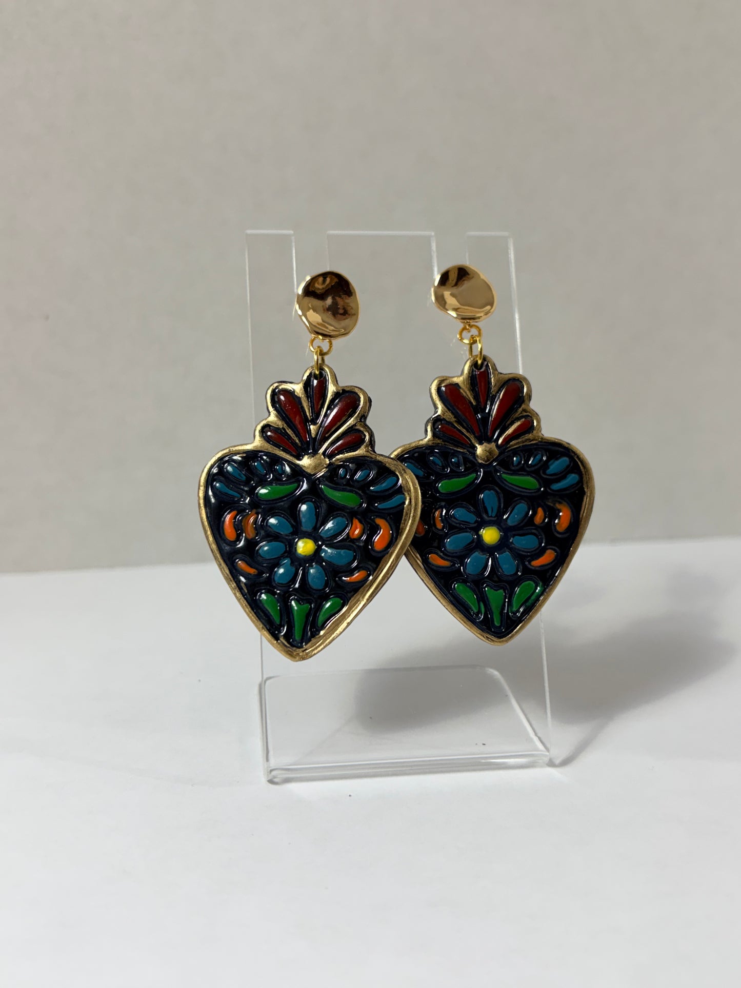 Corazón earrings